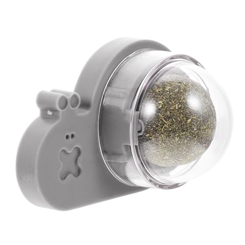DRESSOOS Katzenminze Bälle für den Innenbereich Spielzeug Rotierender Mint Leckball für Katzen Katzenminze Katzenleckereien Pflege von DRESSOOS