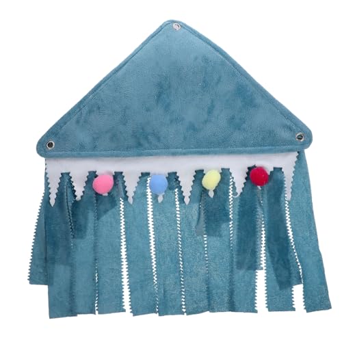 DRESSOOS Meerschweinchen-Versteck Eckzelt für Haustiere Meerschweinchen-Versteck Hängematte Hamsterzelt von DRESSOOS