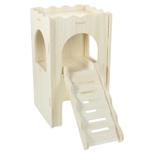 DRESSOOS Meerschweinchenhaus Kauspielzeug Für Hamster Zwerghamsterkäfig Hamsterkäfig Groß Hamsterbett Chinchilla-kauspielzeug Kaninchenkäfige Hamster Verstecken Großer Hamsterkäfig Hölzern DRESSOOS Meerschweinchenhaus Kauspielzeug Für Hamster Zwerghamsterkäfig Hamsterkäfig Groß Hamsterbett Chinchilla-kauspielzeug Kaninchenkäfige Hamster Verstecken Großer Hamsterkäfig Hölzern von DRESSOOS