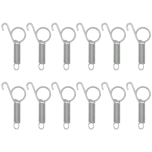 DRESSOOS Multi Funktions Federhaken Für Kaninchenkäfige Federhaken Zur Sicheren Befestigung Von Käfigtüren Und Zubehör Ideal Für Kaninchen Und Vögel Im Freien von DRESSOOS