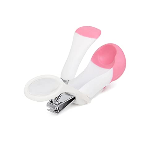 DRESSOOS Tragbarer Nagelknipser für Haustiere Lupe Edelstahl für Igel Hamster Kaninchen und Meerschweinchen zufällige Farbe von DRESSOOS