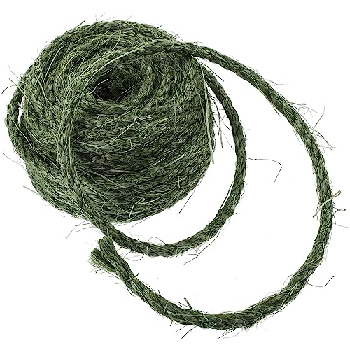 DRESSOOS Natürliche Sisal Schnur Für Katzenkratzbaum 6mm x 10m Ideal Zum DIY Reparieren Und Ersetzen Von Kratzpads Strapazierfähiges Hanfseil Für Den Täglichen Gebrauch DRESSOOS Natürliche Sisal Schnur Für Katzenkratzbaum 6mm x 10m Ideal Zum DIY Reparieren Und Ersetzen Von Kratzpads Strapazierfähiges Hanfseil Für Den Täglichen Gebrauch von DRESSOOS