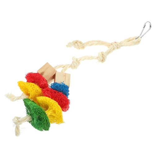 DRESSOOS Holz Karotte Papagei Kauen Spielzeug Vogel Käfig Zubehör Sicher Robust Papagei Nahrungssuche Schredder Spielzeug DRESSOOS Holz Karotte Papagei Kauen Spielzeug Vogel Käfig Zubehör Sicher Robust Papagei Nahrungssuche Schredder Spielzeug von DRESSOOS