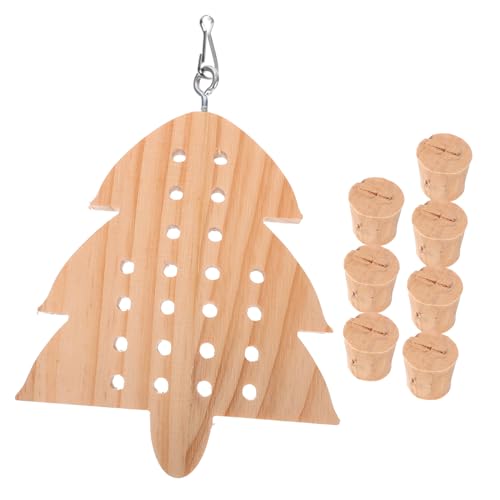 DRESSOOS Papagei Kauspielzeug Aus Baumform Hängendes Spielzeug Für Vögel Training Und Beschäftigung Sicher Und Für Wellensittiche Und Graupapageien von DRESSOOS