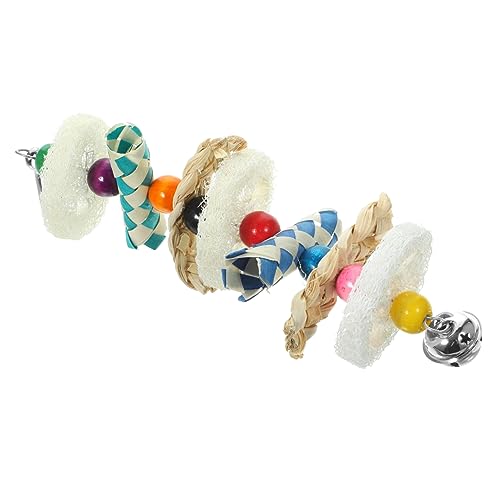DRESSOOS Hängendes Kauspielzeug Für Vögel Naturholz-Spielzeug Für Papageien Sittiche Und Große Vögel Farbenfroh Für Käfigdekoration Und Beschäftigung DRESSOOS Hängendes Kauspielzeug Für Vögel Naturholz-Spielzeug Für Papageien Sittiche Und Große Vögel Farbenfroh Für Käfigdekoration Und Beschäftigung von DRESSOOS