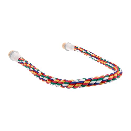 DRESSOOS Papagei Wickelseil Spielzeug Vogel Seil Sitzstange für Sittich Papagei Kletterseil DRESSOOS Papagei Wickelseil Spielzeug Vogel Seil Sitzstange für Sittich Papagei Kletterseil von DRESSOOS