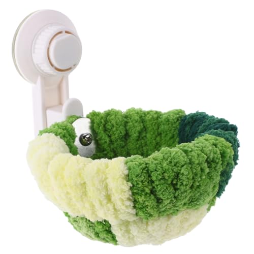 DRESSOOS Winter Vogel Nest Mit Saugnapf Für Papageien Tragbares Schlafbett Für Autofenster Plüsch Vogelbett Für Kleine Vögel Für Und Unterwegs DRESSOOS Winter Vogel Nest Mit Saugnapf Für Papageien Tragbares Schlafbett Für Autofenster Plüsch Vogelbett Für Kleine Vögel Für Und Unterwegs von DRESSOOS