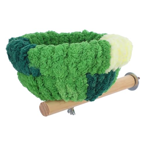 DRESSOOS Papageiennestschaukel Hängematte Vogelkäfig Papagei Winterpapagei Goldener Papagei Papageienständer Kuschelnest Papagei warmes Schaukelvogelnest Vogelkäfig wärmer Vogelhaus hölzern DRESSOOS Papageiennestschaukel Hängematte Vogelkäfig Papagei Winterpapagei Goldener Papagei Papageienständer Kuschelnest Papagei warmes Schaukelvogelnest Vogelkäfig wärmer Vogelhaus hölzern von DRESSOOS