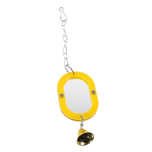 DRESSOOS Papagei Vogel Spielzeug Spiegel Glocke Spielzeug Für Sittiche Geistige Körperliche Aktivität Vogel Spielzeug DRESSOOS Papagei Vogel Spielzeug Spiegel Glocke Spielzeug Für Sittiche Geistige Körperliche Aktivität Vogel Spielzeug von DRESSOOS