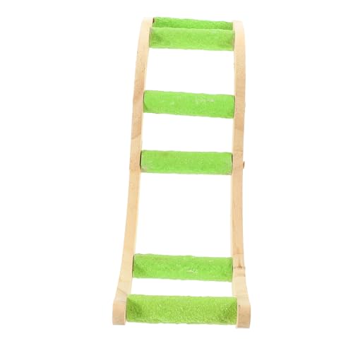 DRESSOOS Papagei Leiter Spielzeug Vogel Kletterleiter Holz Vogel Schnabel Spielzeug Papagei Zubehör Tier Käfig Leiter DRESSOOS Papagei Leiter Spielzeug Vogel Kletterleiter Holz Vogel Schnabel Spielzeug Papagei Zubehör Tier Käfig Leiter von DRESSOOS