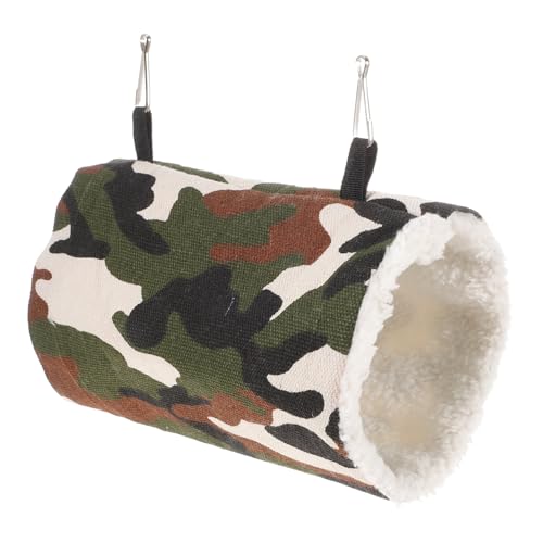 DRESSOOS Papageientunnel Hängematte, Meerschweinchen Zubehör, Kurzkopfgleitbeutler Käfig Zubehör, Hamsterbett, Frettchen Spielzeug, Ratten Spielzeug, Frettchen Hängematte Für Käfige, von DRESSOOS