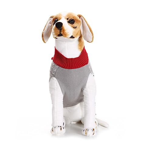 DRESSOOS Partyzubehör spazieren gehen weihnachtskleidung Mode-Design Katzenpullover für Katzen Hund Ostern großer Hundepullover Weihnachtspullover weihnachtliche Kleidung Plüschkugel von DRESSOOS