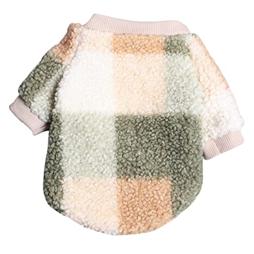 DRESSOOS Luxuriöse Haustier Hund Katze Kleidungsstück Plüsch Kleidung Stilvolle Warme Größe DRESSOOS Luxuriöse Haustier Hund Katze Kleidungsstück Plüsch Kleidung Stilvolle Warme Größe von DRESSOOS