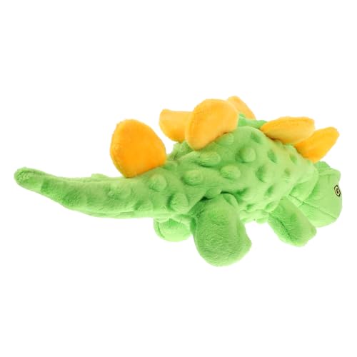 DRESSOOS Quietschendes Dinosaurier-hundespielzeug Für Welpen Plüschspielzeug Kauspielzeug Cartoon-hundespielzeug Haustierspielzeug Für Kleine Hunde von DRESSOOS
