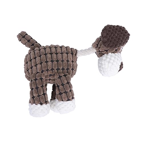 DRESSOOS Dog chew Toy hundekauspielzeuge hundespielzeug Weihnachten hundespielzeug kleine Hunde Plüschtier Mülleimer Kauspielzeug für Hunde Zubehör für Hundespielzeug Haustier Baumwollseil von DRESSOOS