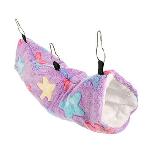 DRESSOOS Rattentunnelnest Frettchentunnel Und Röhren Bequemes Hamsterbett Igelspielzeug Für Den Käfig Rattenhängematte Für Den Käfig Rattenbett Frettchenkäfigzubehör Frettchenbett von DRESSOOS