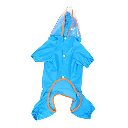 DRESSOOS Haustier-Regenmantel Reflektierend Atmungsaktiv Und Bequem Wasserabweisend Für Hunde von DRESSOOS