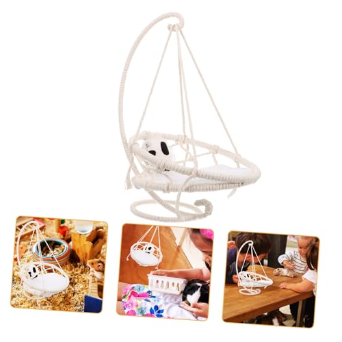 DRESSOOS Reptilien Schlafnest, Kleintier Hängematte, Käfig Hängematte Für Hamster, Chinchilla Hängematte, Haustier Ruhe Hängematte, Hamsterschaukel, Reptilien Hängematte, Spielzeug, von DRESSOOS