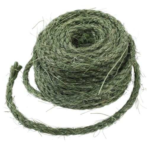 DRESSOOS Katzen Kratzbaum Sisal Seil Für Katzenkratzbaum 6mm x 15m Strapazierfähiges Natürliches Hanfseil Ideal Als Ersatz Für Katzenkratzstangen Oder Kratzbretter Verschleißfest Und Vielseitig DRESSOOS Katzen Kratzbaum Sisal Seil Für Katzenkratzbaum 6mm x 15m Strapazierfähiges Natürliches Hanfseil Ideal Als Ersatz Für Katzenkratzstangen Oder Kratzbretter Verschleißfest Und Vielseitig von DRESSOOS