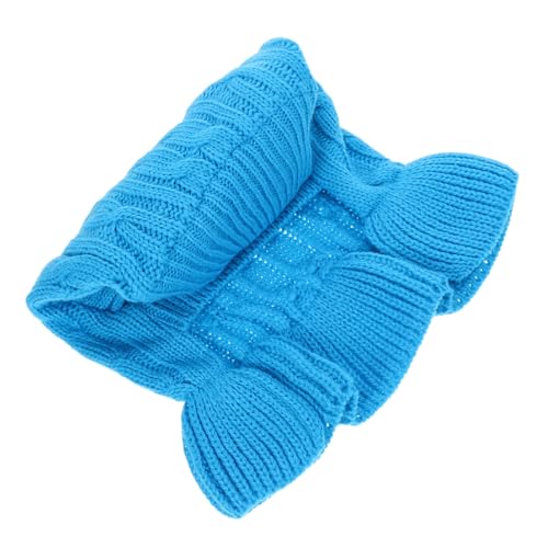DRESSOOS Haustierkleidung Atmungsaktiver Warmer Hundepullover mit hohem Halsausschnitt Winterweste für Rassen Stilvolle Haustierweste von DRESSOOS
