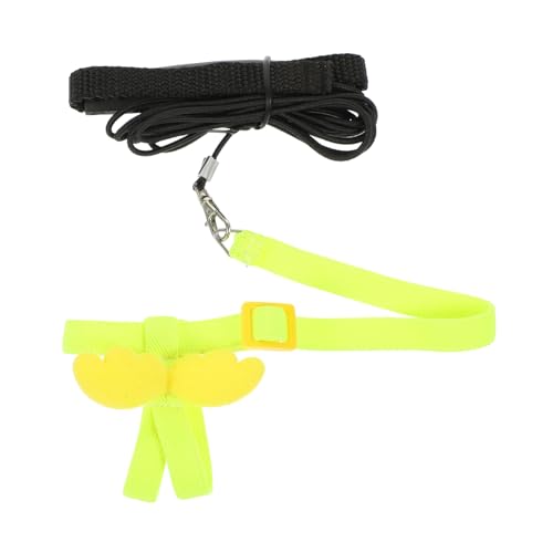 DRESSOOS Satz Papagei Fliegendes Seil Papagei Spielstand Graupapagei Spielzeug Haustier Vogel Papagei Nymphensittichgeschirr Conure-Leine Träger Zubehör Für Das Vogeltraining Yellow Stoff DRESSOOS Satz Papagei Fliegendes Seil Papagei Spielstand Graupapagei Spielzeug Haustier Vogel Papagei Nymphensittichgeschirr Conure-Leine Träger Zubehör Für Das Vogeltraining Yellow Stoff von DRESSOOS