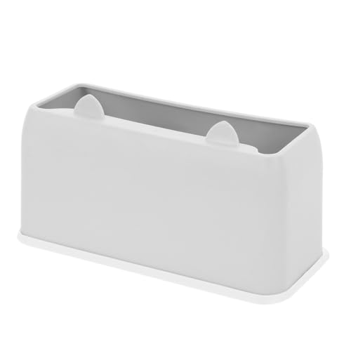 DRESSOOS Schaufelbasis Für Katzenstreu Katzenschaufelhalter Katzenstreuschaufel-Caddy Abfallschaufel Caddy Eck-katzentoiletten Mini-papierkorb Kleiner Mülleimer Regalhalterung Plastik Grey DRESSOOS Schaufelbasis Für Katzenstreu Katzenschaufelhalter Katzenstreuschaufel-Caddy Abfallschaufel Caddy Eck-katzentoiletten Mini-papierkorb Kleiner Mülleimer Regalhalterung Plastik Grey von DRESSOOS