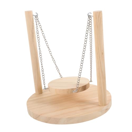 DRESSOOS Vogel Holz Schaukel Plattform Papagei Schaukel Spielzeug Übung Plattform Für Papageien Nymphensittiche Sittiche Holz DRESSOOS Vogel Holz Schaukel Plattform Papagei Schaukel Spielzeug Übung Plattform Für Papageien Nymphensittiche Sittiche Holz von DRESSOOS