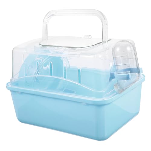 DRESSOOS Kompakte Transportbox Für Hamster Atmungsaktive Kunststoff-haustierträger Für Outdoor-aktivitäten Reisen Und Camping Geeignet Für Zwerghamster Und Kleine Tiere Leicht Und von DRESSOOS