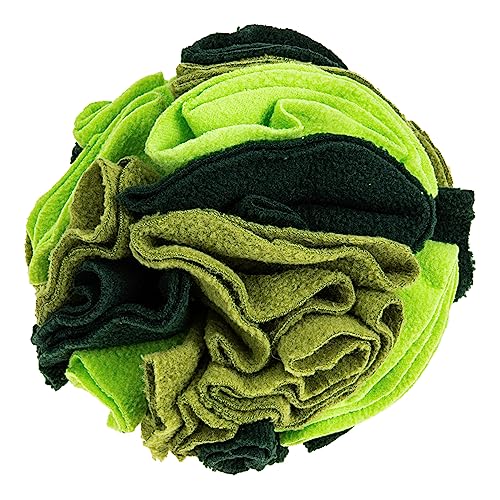 DRESSOOS Schnüffelball für Haustiere Hundespielzeug Untertasse kaut Spielzeughund Welpe Stock hundeintelligenz Dog Toy Heimtierbedarf Haustiere Polarfleece Dark Green DRESSOOS Schnüffelball für Haustiere Hundespielzeug Untertasse kaut Spielzeughund Welpe Stock hundeintelligenz Dog Toy Heimtierbedarf Haustiere Polarfleece Dark Green von DRESSOOS