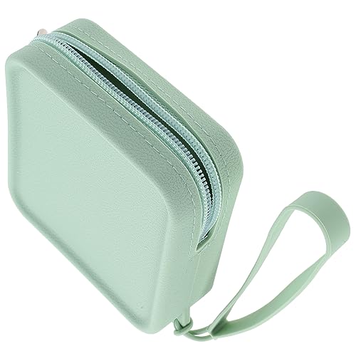 DRESSOOS Silikon Therapietasche Für Hunde, Kleine Tasche, Haustier Spaziertasche, Tragbare Trainingstasche (Weiß), Hundeleckerli Trainingstasche, Silikon Hundeleckerei Tasche, Leckerli von DRESSOOS