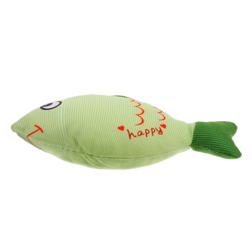 DRESSOOS Plüschfischspielzeug Für Katzen Kuscheliges Kauspielzeug in Fischform Für Haustiere Interaktives Katzenspielzeug Zum Alleinspielen Geeignet Für Zuhause von DRESSOOS
