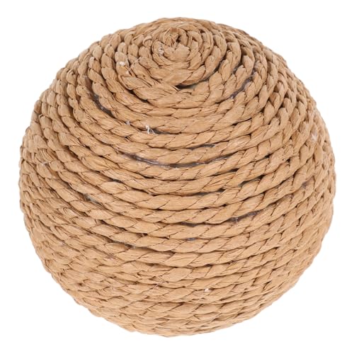 DRESSOOS Sisalball Haustierspielzeug, Wiederverwendbarer Katzenkratzbaum, Katzenkratzbaum, Kätzchenkratzbaum, Kratzball Für Kätzchen, Kratzball Für Katzen, Ball Zum Kratzen Von Katzen, von DRESSOOS