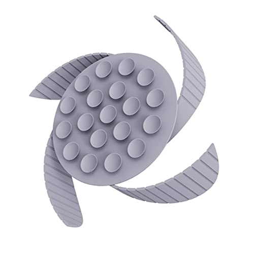DRESSOOS Hund Slow Feeder Bowl Spiraleinsatz Verhindern Für Haustier Grau von DRESSOOS