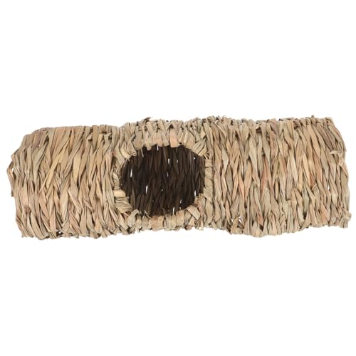 DRESSOOS Tunnelspielzeug-Versteck für Meerschweinchen sichere Hamstertunnel gewebter Nisttunnel für Chinchillas von DRESSOOS