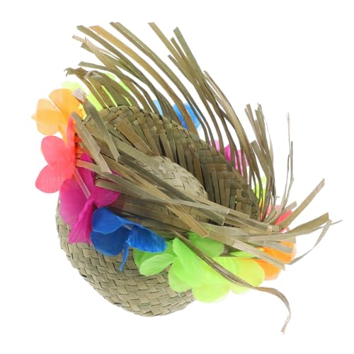 DRESSOOS Mini-Strand-Ornamente Haustier-hundehut Blumen-welpen Cosplay-Kopfbedeckung Partyhut Für Hunde von DRESSOOS