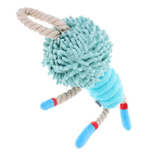 DRESSOOS Tauziehen Seilspielzeug, Hundespielzeug, Weiches, Quietschendes, Lustiges Welpenspielzeug, Hundeaktivitätsspielzeug, Ziehspielzeug, Quietschendes Hundespielzeug, von DRESSOOS