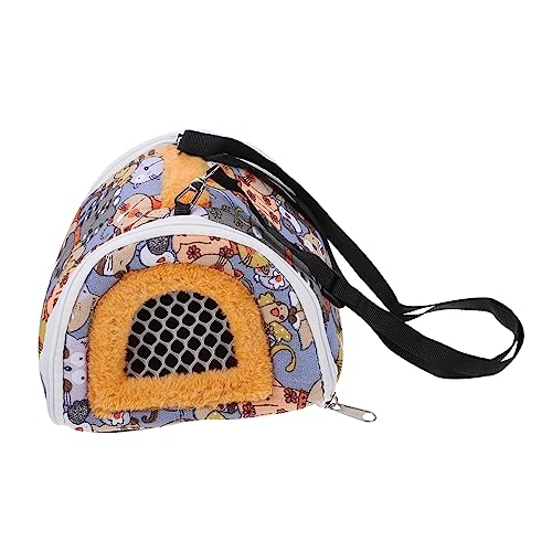 DRESSOOS Hamster Watte Für Hamster Und Kleintiere Transporttasche Für Hamster Meerschweinchen Und Andere Kleine Haustiere Ideales Nest Für Outdoor Tierbedarf von DRESSOOS