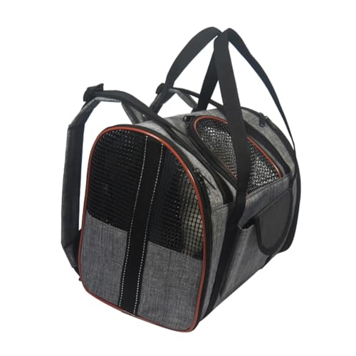 DRESSOOS Katzenträger Hundeträger Haustierträger Atmungsaktiver Haustier-Rucksack aus Mesh Hundetragetasche Haustier-Ausflugstasche Modischer Haustier-Reiserucksack DRESSOOS Katzenträger Hundeträger Haustierträger Atmungsaktiver Haustier-Rucksack aus Mesh Hundetragetasche Haustier-Ausflugstasche Modischer Haustier-Reiserucksack von DRESSOOS