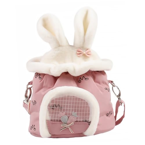 DRESSOOS Haustier-Tragetasche Hamster-Rucksack Outdoor-reiseträger Mesh-Design Komfort Für Haustiere von DRESSOOS