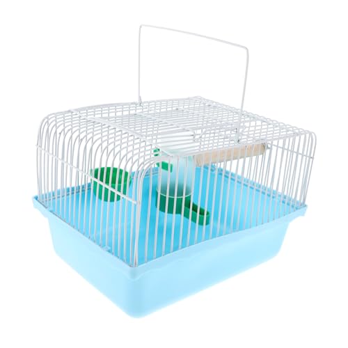 DRESSOOS Tragbarer Sittich-transportkäfig: Kleiner Vogel-reisekäfig Mit Wasserspender, Stehstange Und Futtertablett Für Papageien, Sittiche, Nymphensittiche Und Unzertrennliche DRESSOOS Tragbarer Sittich-transportkäfig: Kleiner Vogel-reisekäfig Mit Wasserspender, Stehstange Und Futtertablett Für Papageien, Sittiche, Nymphensittiche Und Unzertrennliche von DRESSOOS