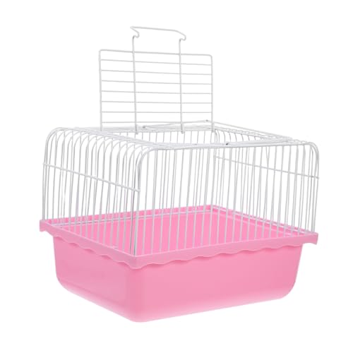 DRESSOOS Tragbarer Vogelkäfig Für Kleine Vögel Und Robuster Transportkäfig Für Wellensittiche Und Nymphensittiche Einfach Zu Reinigen Für Reisen Und Zuhause DRESSOOS Tragbarer Vogelkäfig Für Kleine Vögel Und Robuster Transportkäfig Für Wellensittiche Und Nymphensittiche Einfach Zu Reinigen Für Reisen Und Zuhause von DRESSOOS
