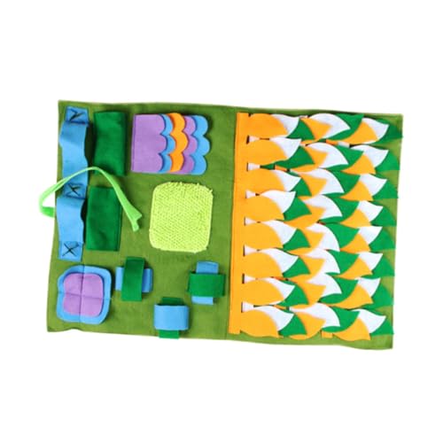 DRESSOOS Schnüffelmatte Für Hunde 45 X 75 cm Hundetrainingsunterlage Schnüffelmatte Haustier-puzzlematte Für Intelligente Glückliche Hunde von DRESSOOS