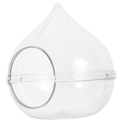 DRESSOOS Transparente Hamster Badewanne Kleintiere Toiletten Badebehälter Käfig Zubehör Waschbar Ideal Für Meerschweinchenkäfige 1 Stück DRESSOOS Transparente Hamster Badewanne Kleintiere Toiletten Badebehälter Käfig Zubehör Waschbar Ideal Für Meerschweinchenkäfige 1 Stück von DRESSOOS