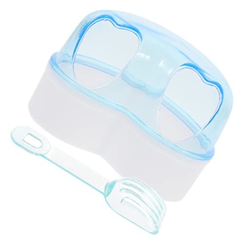 DRESSOOS Großer Transparenter Hamster Sandbad Duschraum Für Kleine Haustiere Ideal Als Meerschweinchen Badewanne Hamster Toilette Inklusive Zufälliger öffelfarbe DRESSOOS Großer Transparenter Hamster Sandbad Duschraum Für Kleine Haustiere Ideal Als Meerschweinchen Badewanne Hamster Toilette Inklusive Zufälliger öffelfarbe von DRESSOOS