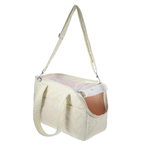 DRESSOOS Katzen Tasche Faltbare Haustiertragetasche Für Hunde Und Katzen Tragbarer Katzentransport Und Hunderucksack Mit Netzfenster Ideale Transportbox Für Reisen Und Ausflüge Softes Material von DRESSOOS
