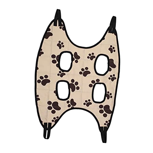 DRESSOOS Hängematte Für Katzen Und Kleine Hunde Pflegehängematte Trimmen Von Nägeln Atmungsaktives Design Mit Stabilisierungslöchern Robuste Konstruktion Für Verschiedene Tiergrößen von DRESSOOS