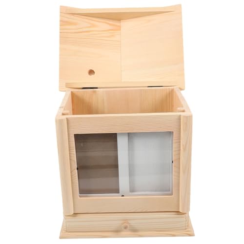 DRESSOOS Urnenbox Für Haustiere, Gedenkschatulle Für Haustiere, Trauerschatulle Für Haustiere, Holzhalter Für Haustiere, Aschensarg Für Hunde, Ascheflasche Für Tiere, Ascheflasche Für von DRESSOOS