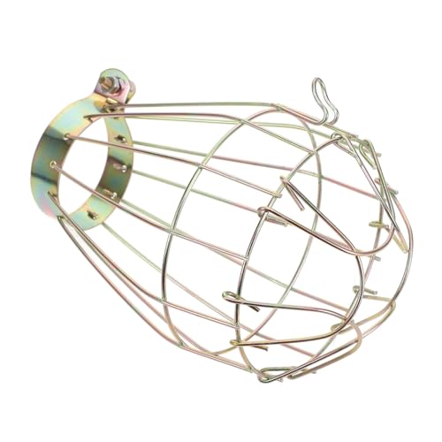 DRESSOOS Verbrühungssichere Lampenabdeckung Für Heizlampen Wärmelampenschutz Für Reptilien Metall Kompakt Für Terrarien Und Reptilienhabitate von DRESSOOS