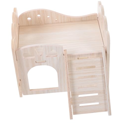 DRESSOOS Nagerhaus Meerschweinchen 1 Set Hamster Versteckhaus Squirrel Wooden House Für Hamster Und Kleintiere DIY Labyrinth Nest Aus Massivem Haustier Versteck Für Meerschweinchen Und Ratten DRESSOOS Nagerhaus Meerschweinchen 1 Set Hamster Versteckhaus Squirrel Wooden House Für Hamster Und Kleintiere DIY Labyrinth Nest Aus Massivem Haustier Versteck Für Meerschweinchen Und Ratten von DRESSOOS