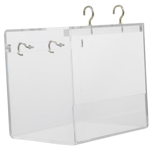 DRESSOOS Hängender Papagei-badewürfel Vogelkäfig-montierte Badewanne Birdies-Box Vogelwürfel-Becken Vogelkäfig Haustier Vogelbedarf DRESSOOS Hängender Papagei-badewürfel Vogelkäfig-montierte Badewanne Birdies-Box Vogelwürfel-Becken Vogelkäfig Haustier Vogelbedarf von DRESSOOS